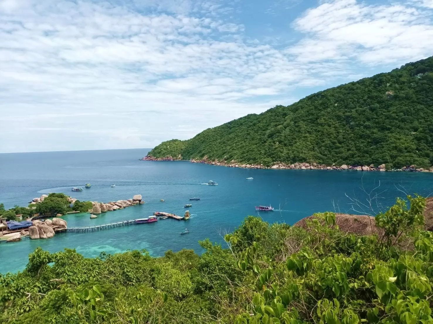 1 Day Trip Koh Tao Koh Nang Yuan by Speed Boat - Snorkeling