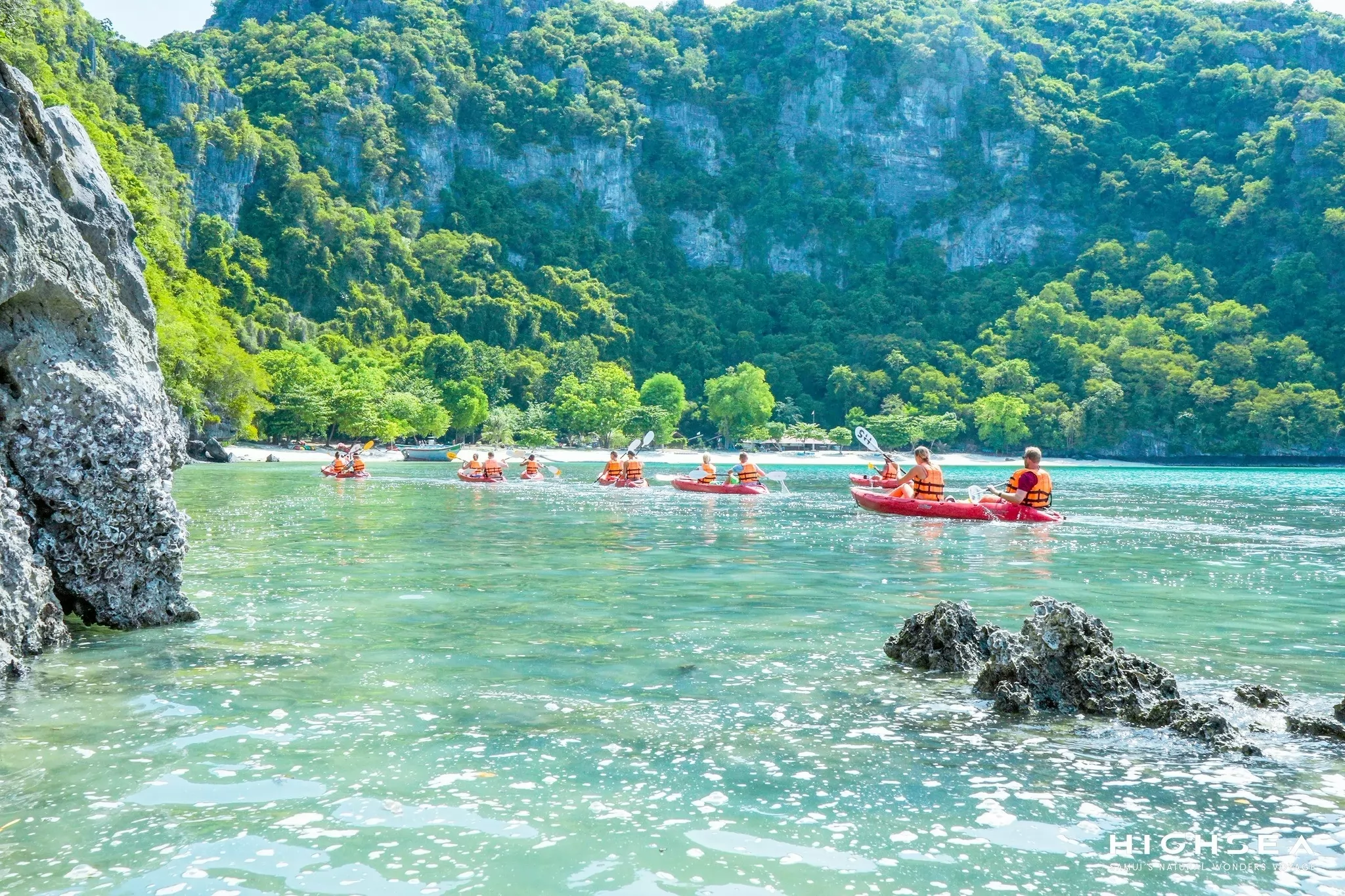 1 Day Trip Angthong National Marine Park by Express boat, Snorkeling, With Kayaking