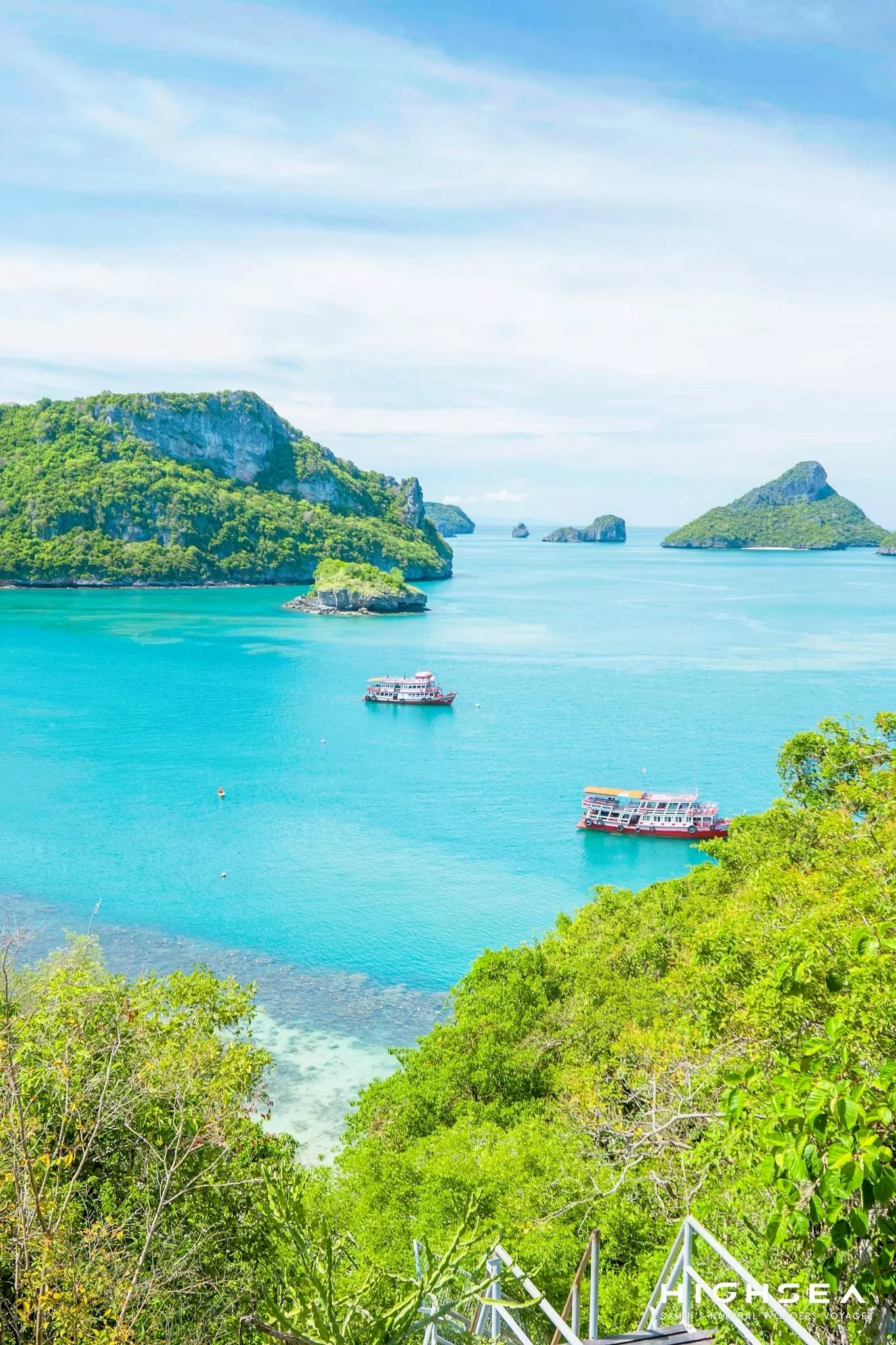 1 Day Trip Angthong National Marine Park by Express boat, Snorkeling, Without Kayaking