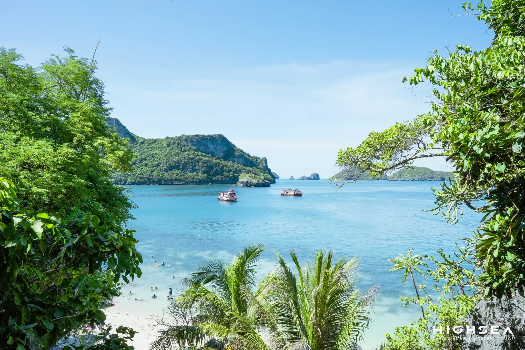 1 Day Trip Angthong National Marine Park by Express boat, Snorkeling, Without Kayaking