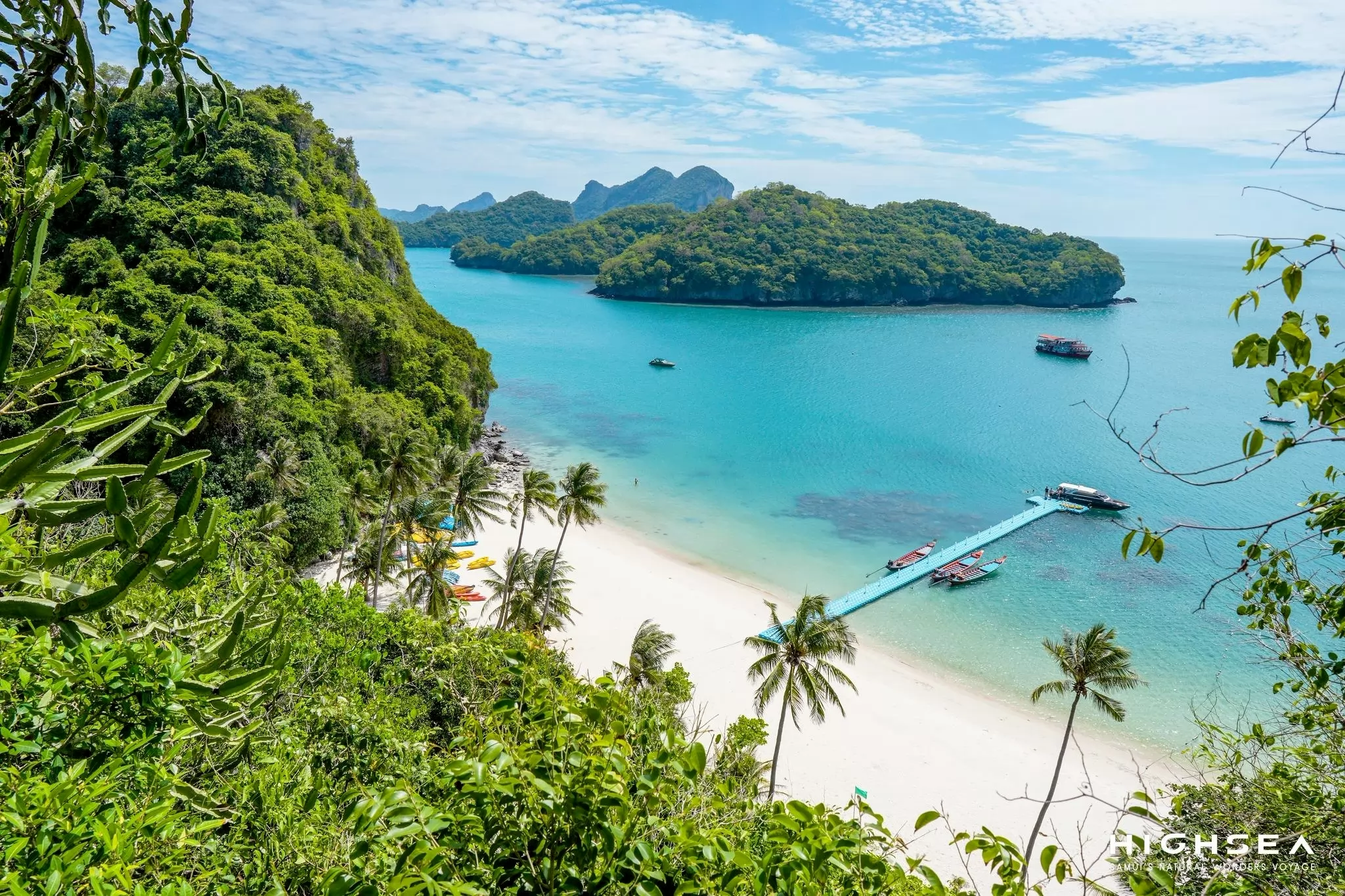 1 Day Trip Angthong National Marine Park by Express boat, Snorkeling, Without Kayaking